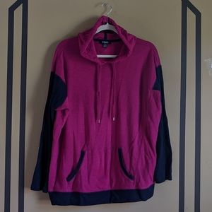 EUC Chaps Sz L Women's Hooded Sweatshirt